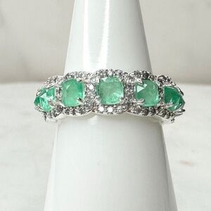 Bomb Party Resort Wear A Resort Staple Mint Tourmaline Ring RG48237 NWT Size 7